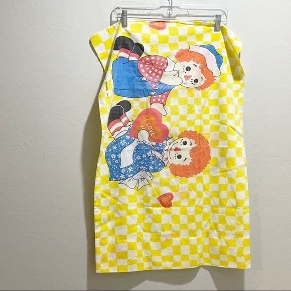 Vintage Raggedy Ann & Andy Pillowcase 1970s - Picture 2 of 8